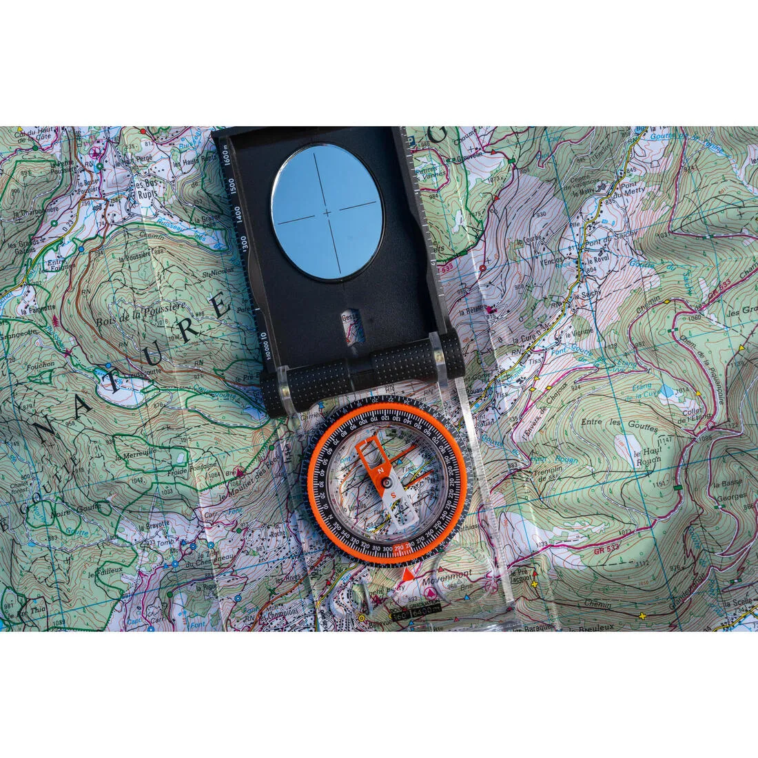 EXPLORER 900 SIGHTING COMPASS IN DEGREES AND MILS