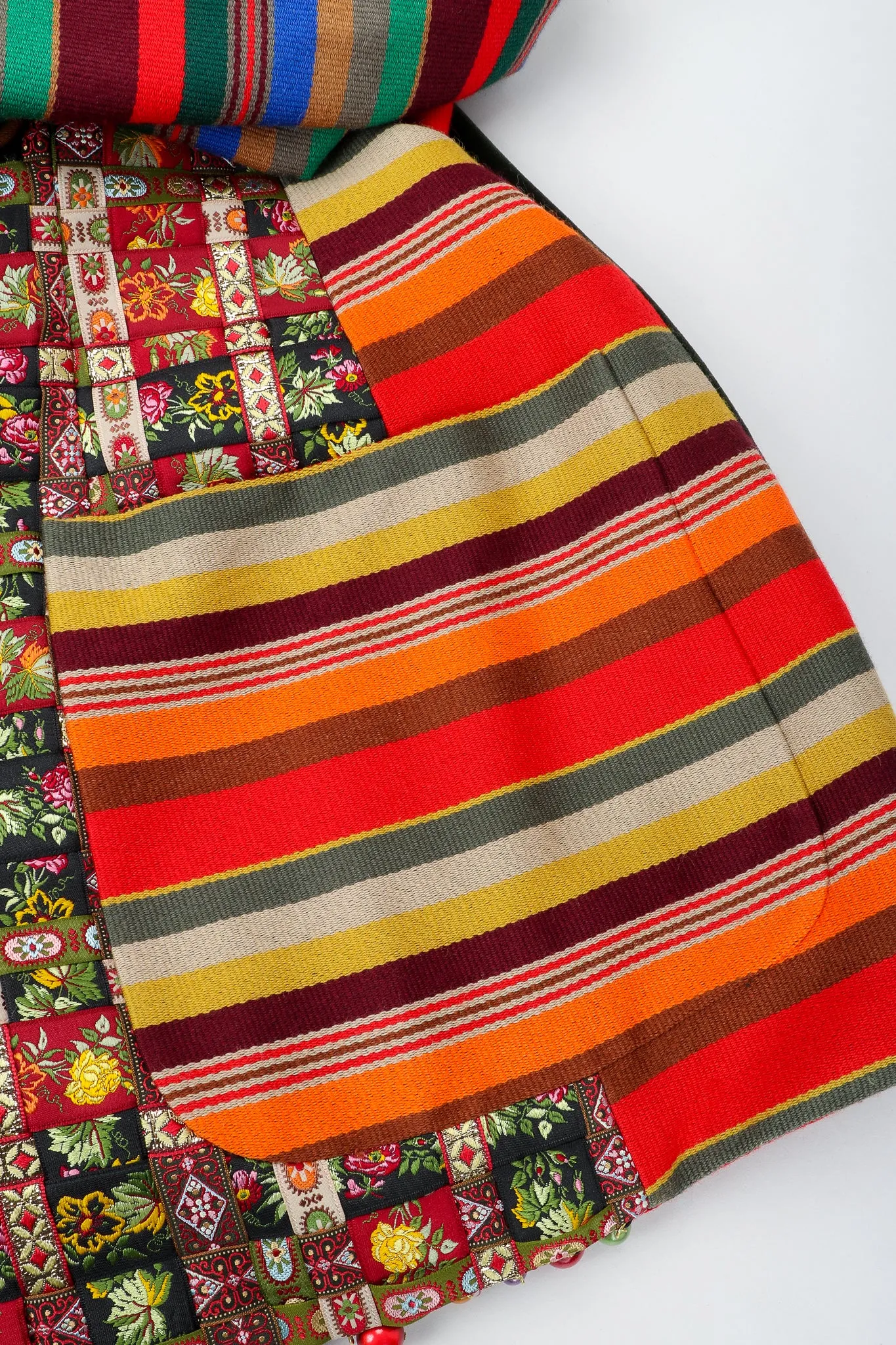 Festive Woven Ribbon Jacket