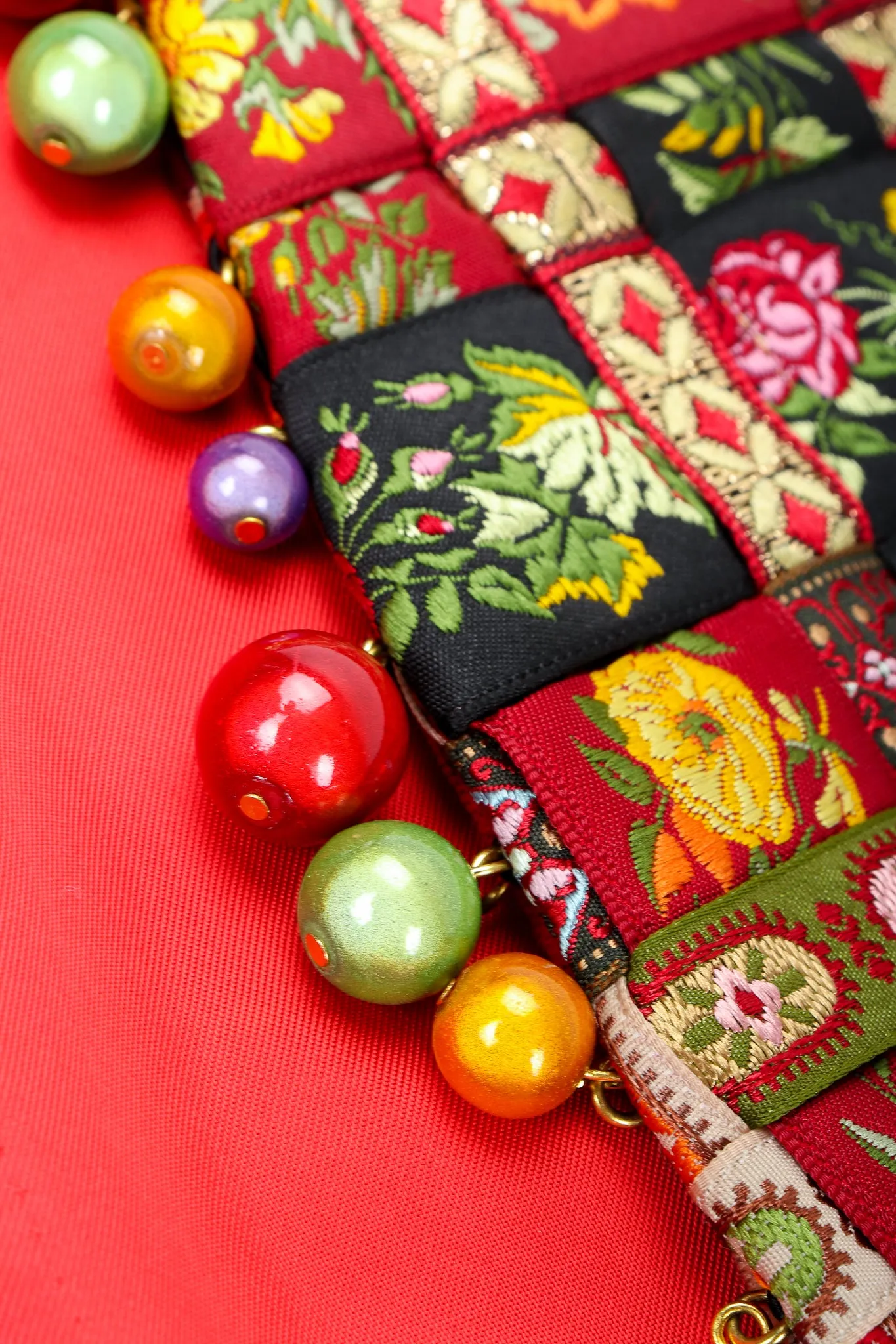 Festive Woven Ribbon Jacket