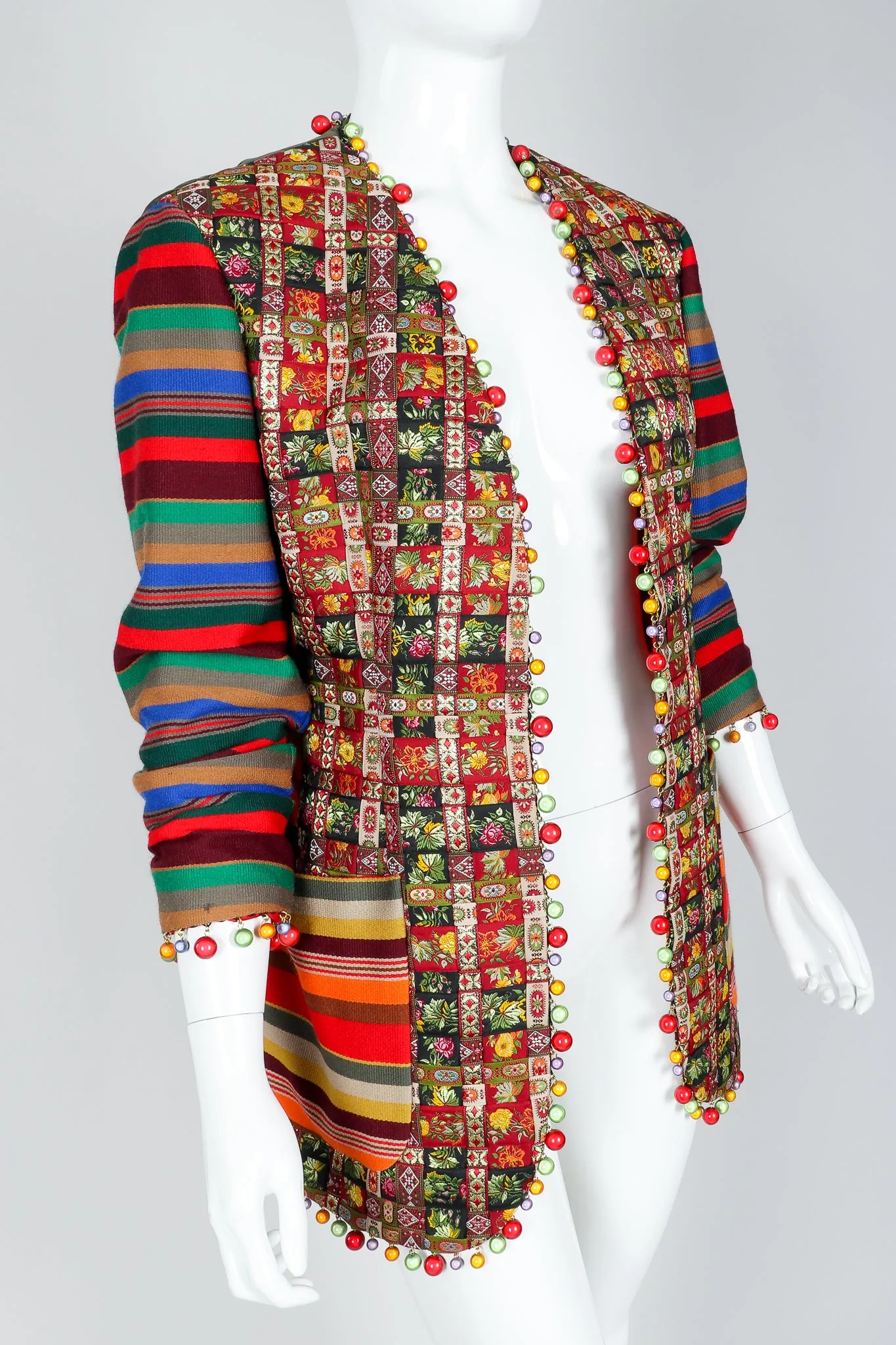 Festive Woven Ribbon Jacket