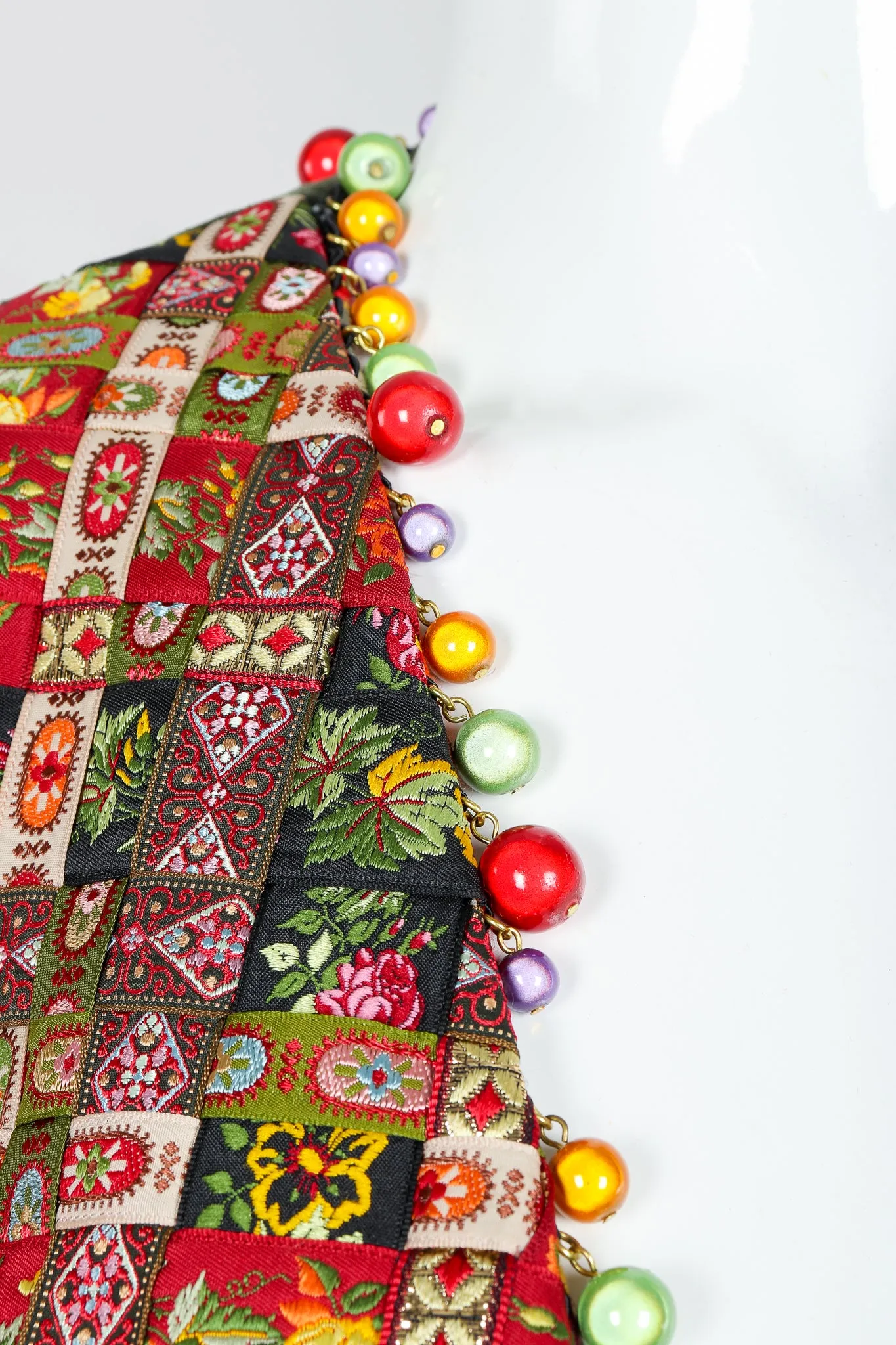 Festive Woven Ribbon Jacket