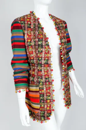 Festive Woven Ribbon Jacket