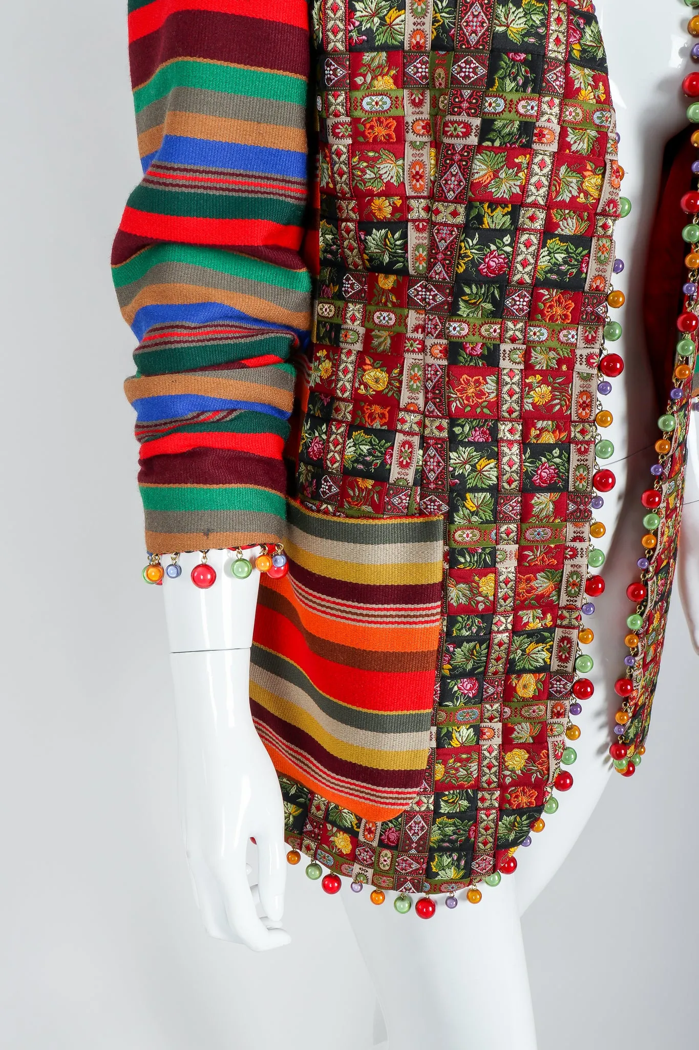 Festive Woven Ribbon Jacket