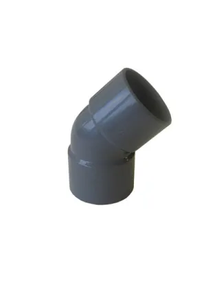 FloPlast Solvent Weld Conversion Bend 135 Degree 32mm Grey (Pack of 10)