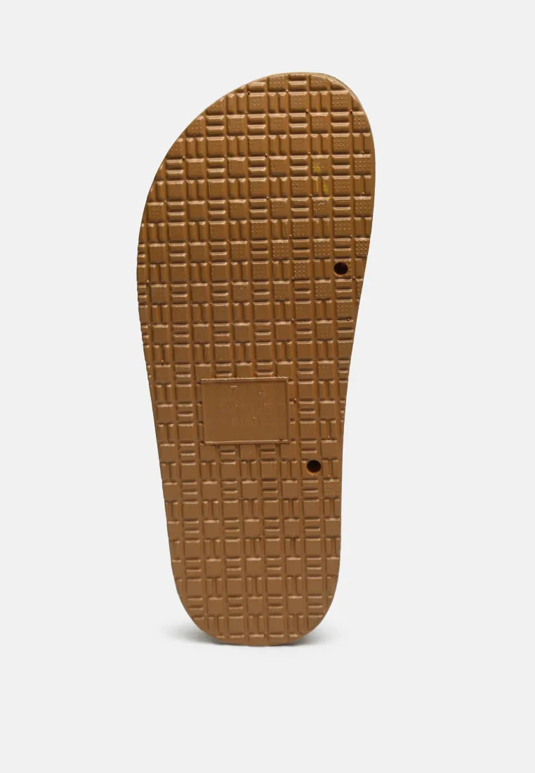 Gelato Transparent Double Strap Flats