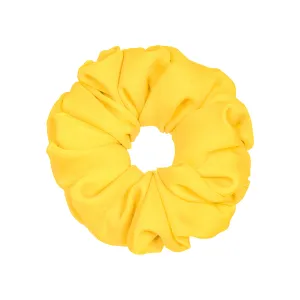 Georgette Yellow Scrunchie