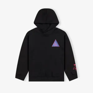 Giannis Logo Fleece Pullover Youth Hoodie - Black
