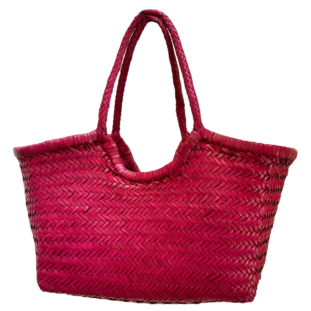 Gigi Woven Leather Bag