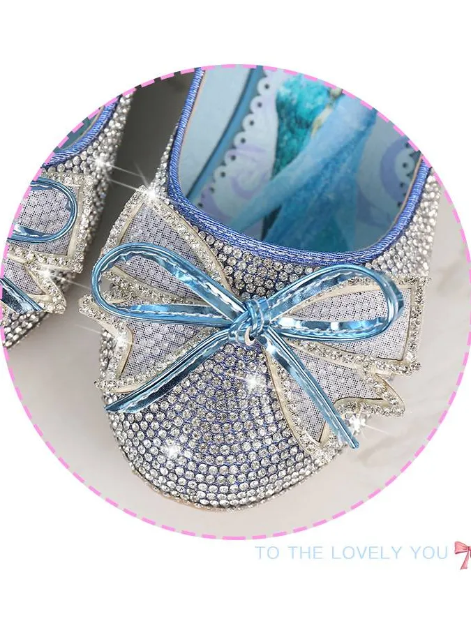 Girls Elsa Inspired Princess Flats By Liv and Mia