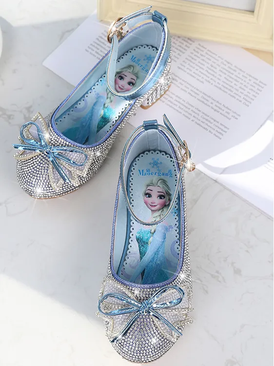 Girls Elsa Inspired Princess Flats By Liv and Mia