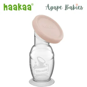 Haakaa Gen 2 Silicone Manual Breast Pump, 150ml (w/ Suction Base & Lid) - 3 Color