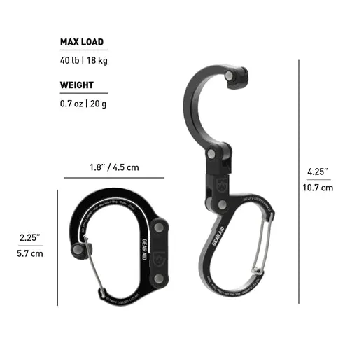 HeroClip Hybrid Gear Clip