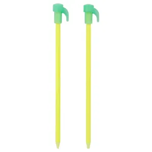 Highlander Fluorescent Tent Peg - 200mm - Pack of 6