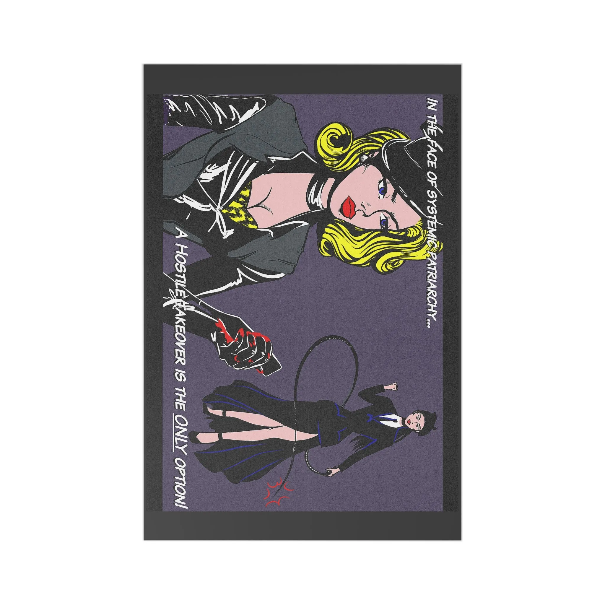 Hostile Take Over Postcards Set (7 Cards & 7 Envelopes)
