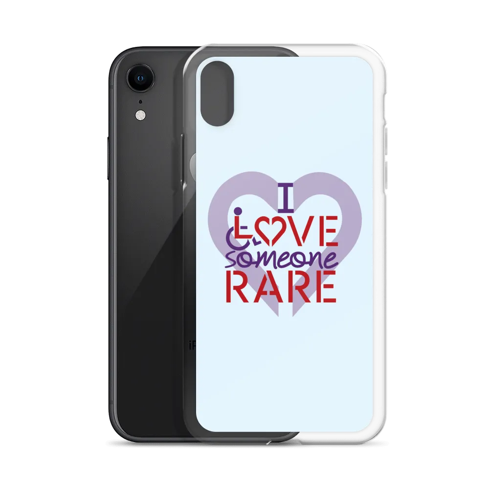 I Love Someone Rare (with a Rare Condition) iPhone Case