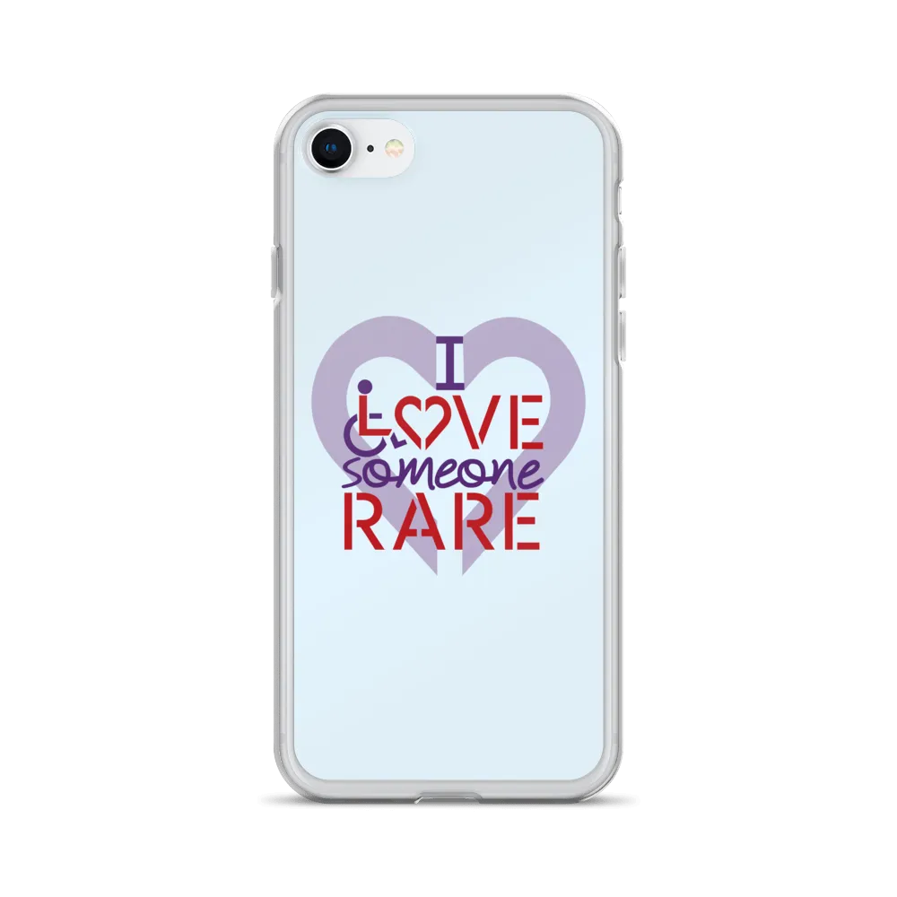 I Love Someone Rare (with a Rare Condition) iPhone Case