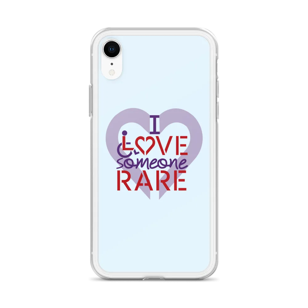 I Love Someone Rare (with a Rare Condition) iPhone Case