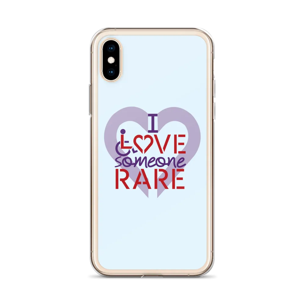 I Love Someone Rare (with a Rare Condition) iPhone Case