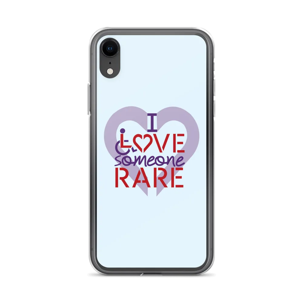 I Love Someone Rare (with a Rare Condition) iPhone Case