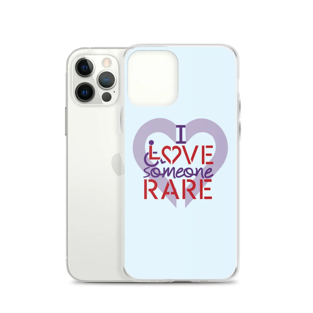 I Love Someone Rare (with a Rare Condition) iPhone Case