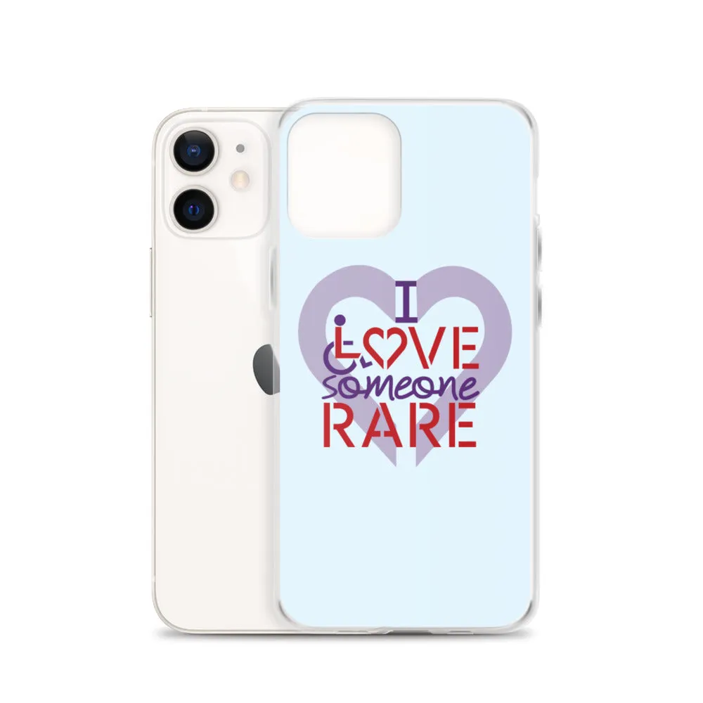 I Love Someone Rare (with a Rare Condition) iPhone Case