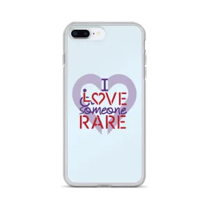 I Love Someone Rare (with a Rare Condition) iPhone Case
