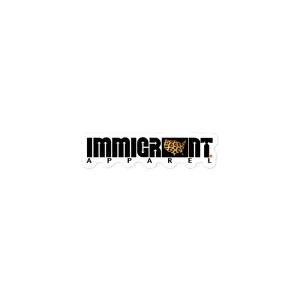 Immigrant Apparel Bubble Sticker