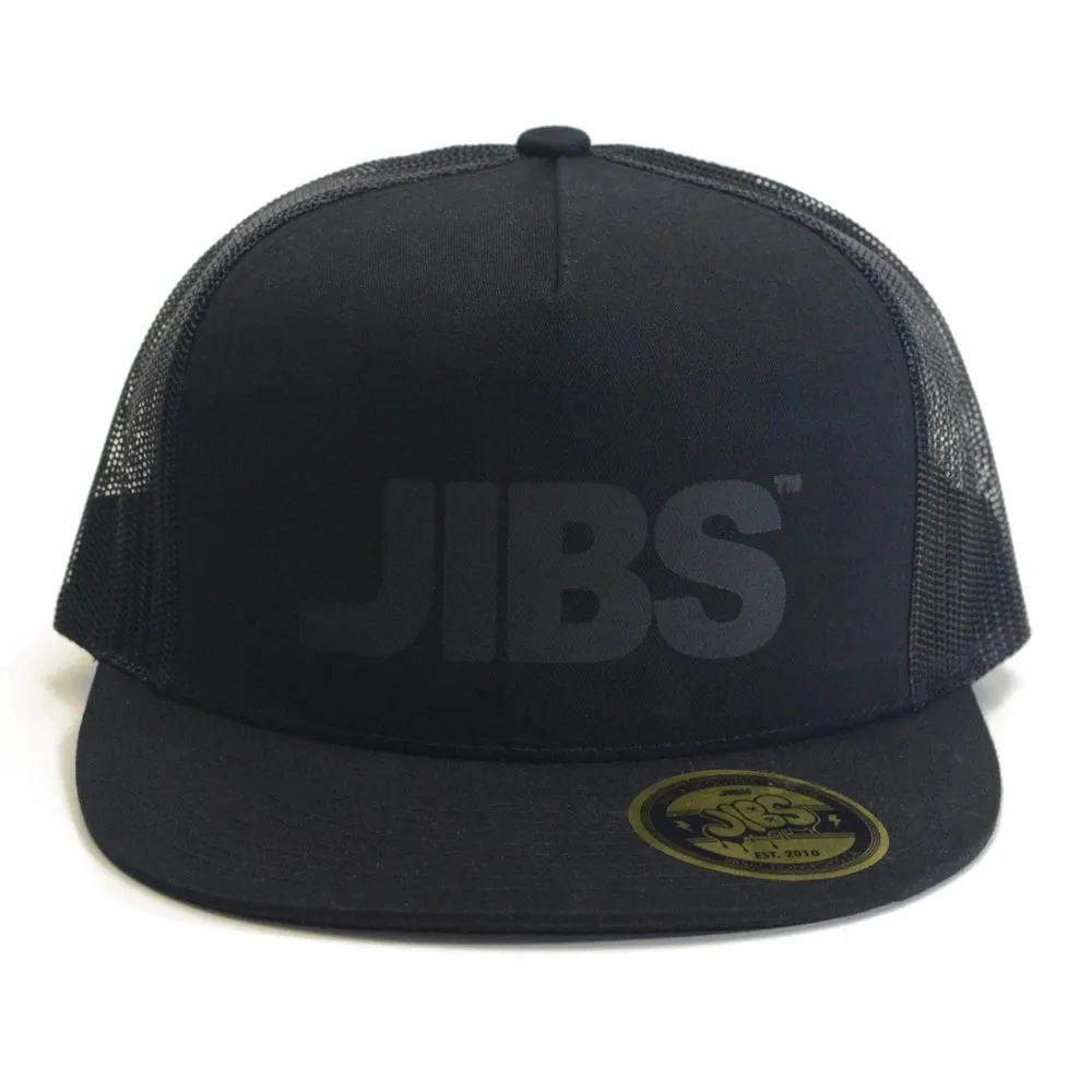 Jibs 5-Panel Classic Flat-Brim Trucker Hat