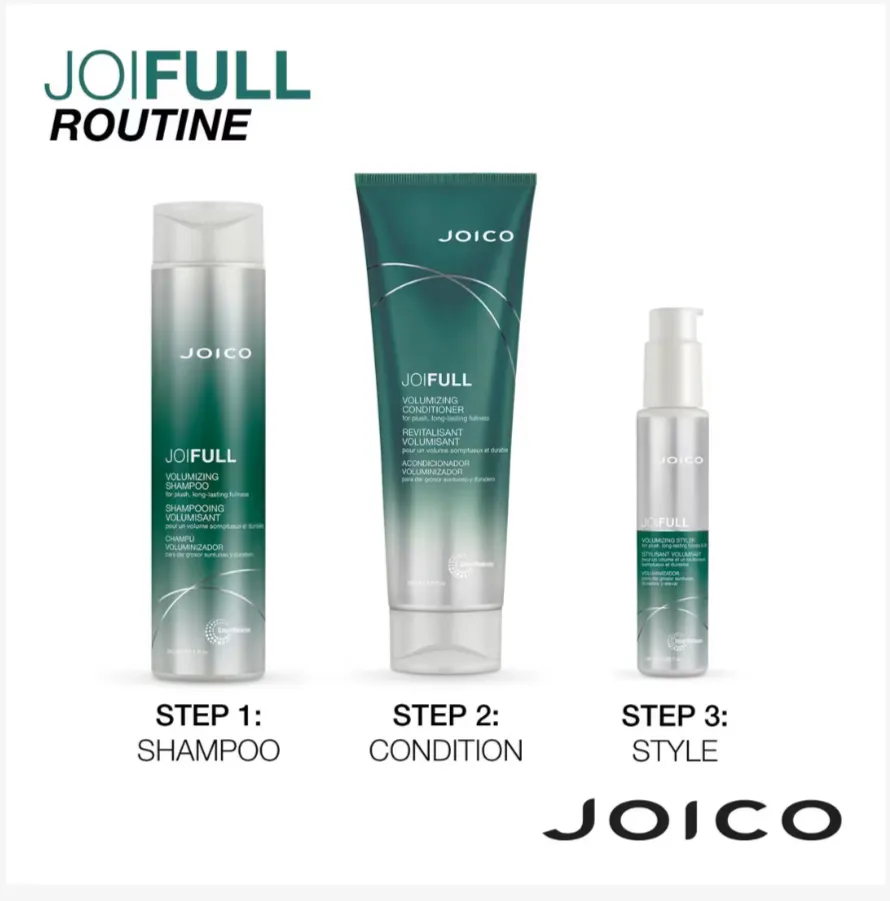 Joico JoiFULL Volumizing Styler for Plush, Long-Lasting Fullness & Lift 100ml