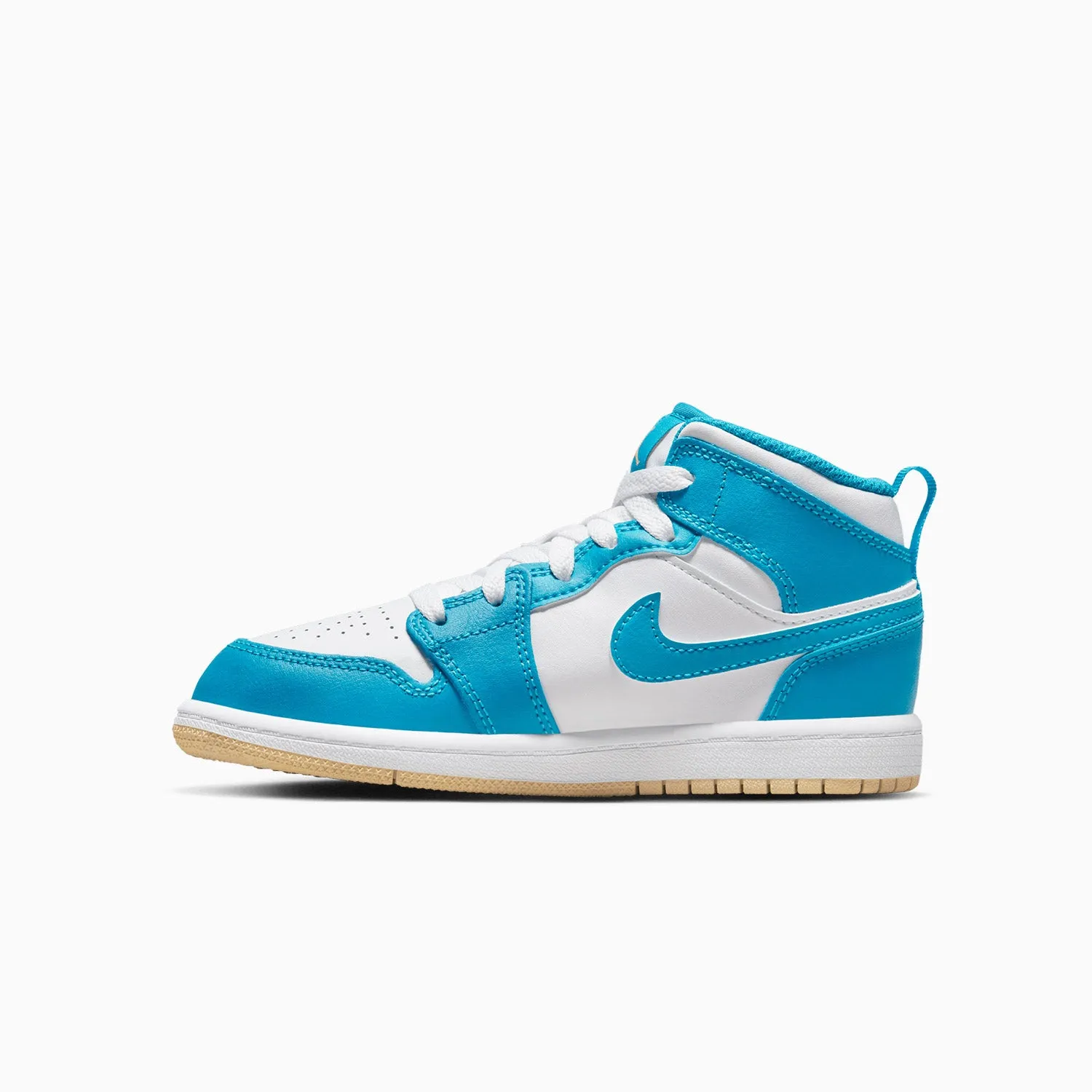 Kid's Air Jordan 1 Mid "Aquatone" Pre School