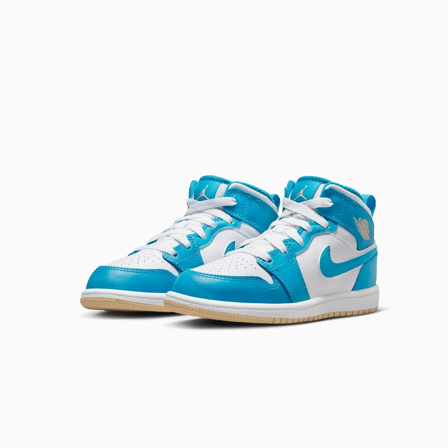 Kid's Air Jordan 1 Mid "Aquatone" Pre School