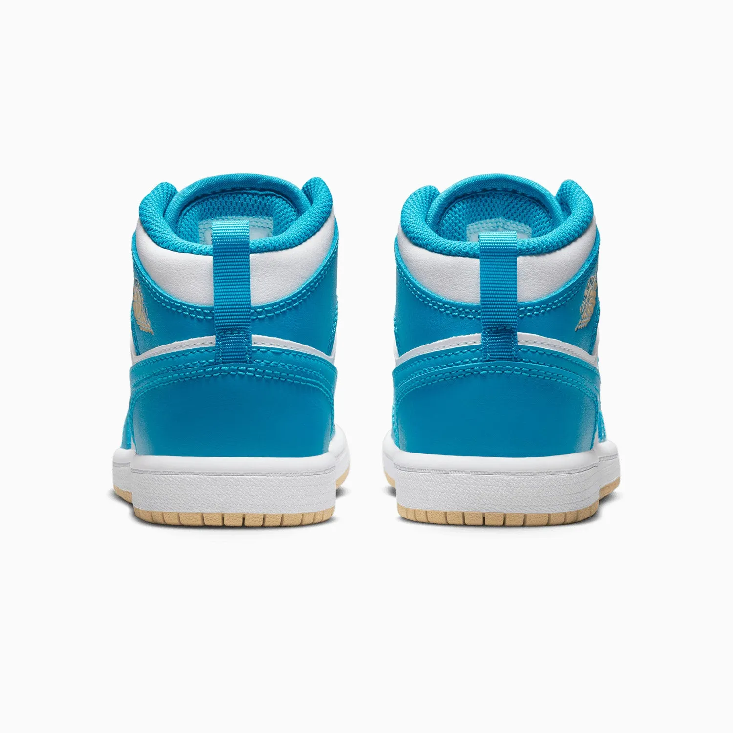 Kid's Air Jordan 1 Mid "Aquatone" Pre School