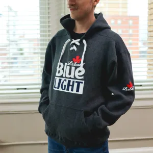 Labatt Blue Light Lace Neck Hoodie