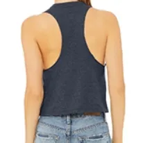 Labatt Blue Light Ladies Cropped Racerback Tank