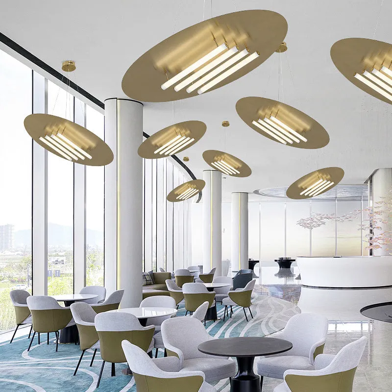 Large Disc Pendant Light
