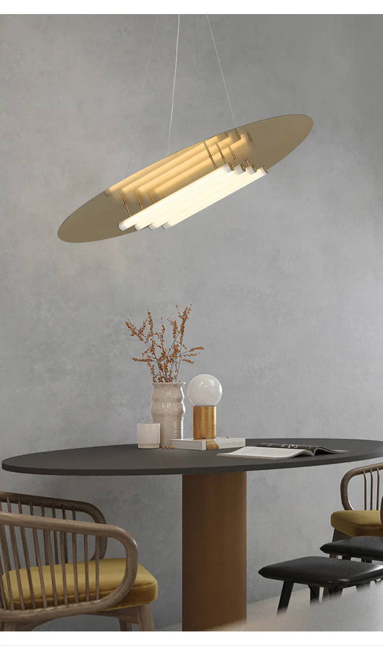 Large Disc Pendant Light