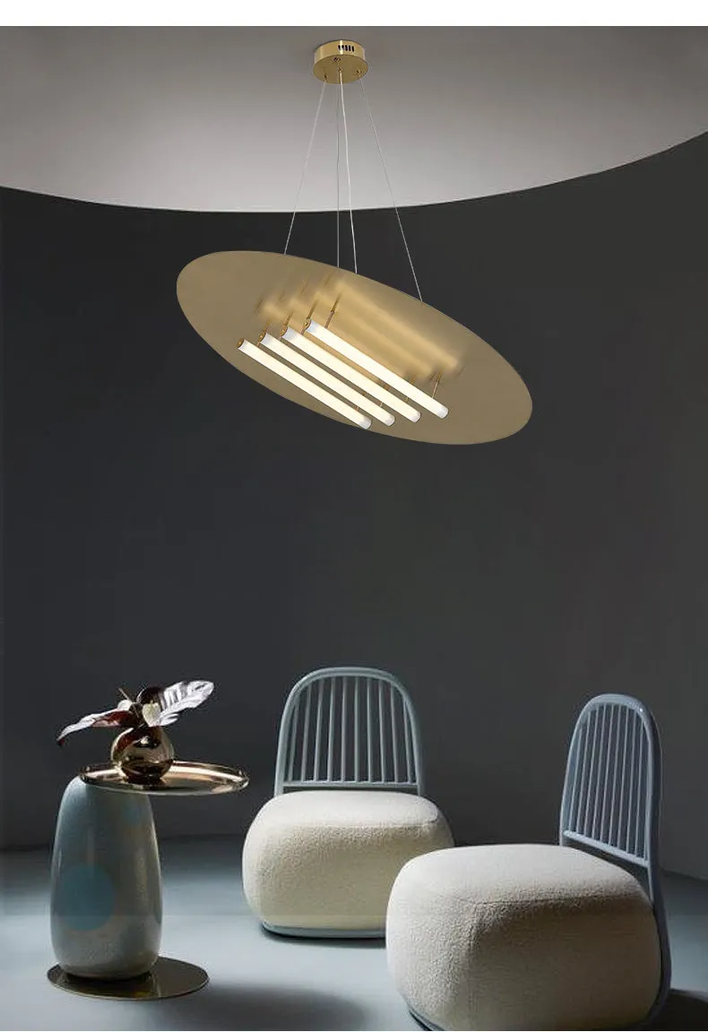 Large Disc Pendant Light