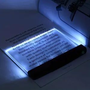 LED Flat Panel Reading Light