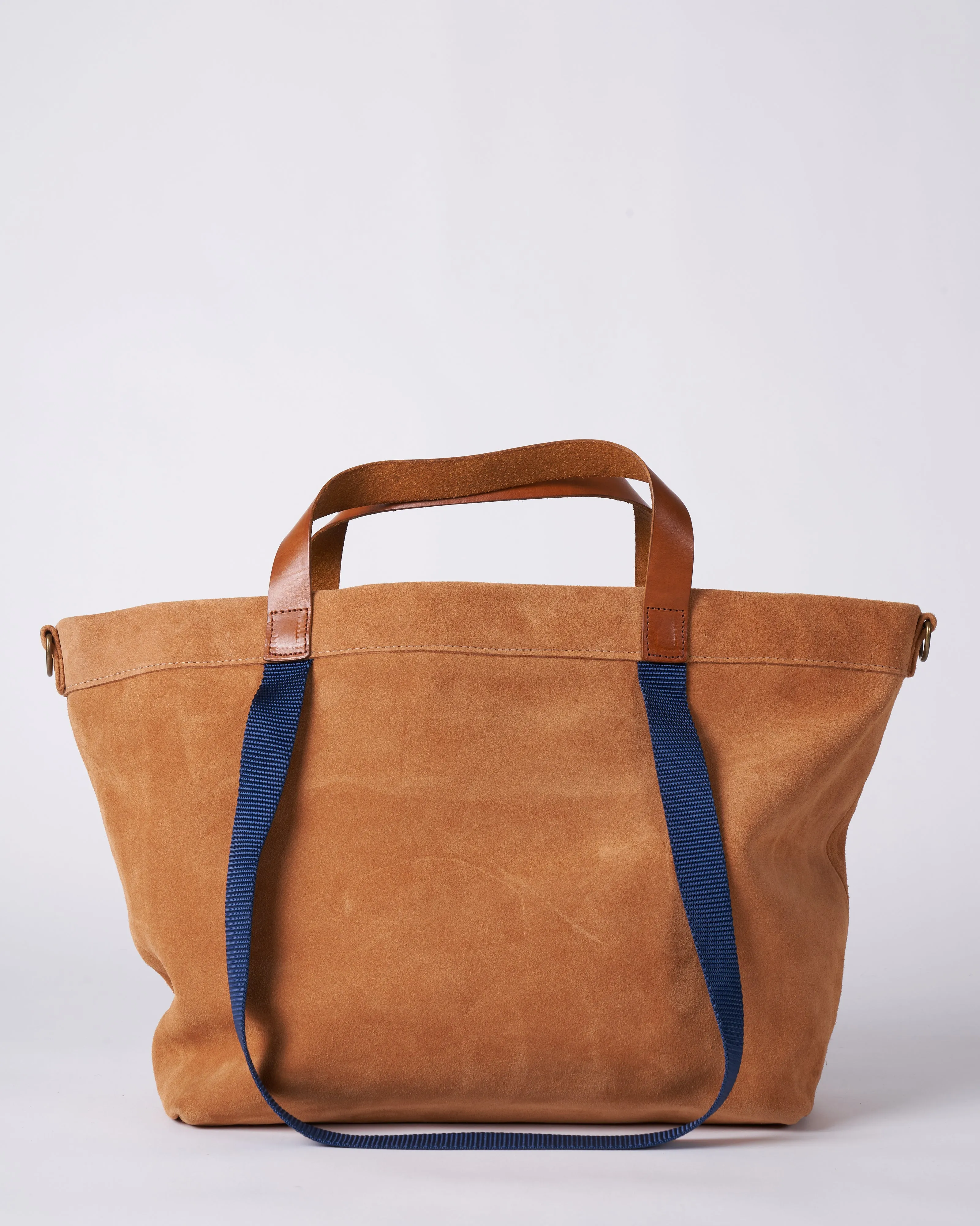 lil easy bag - caramel suede