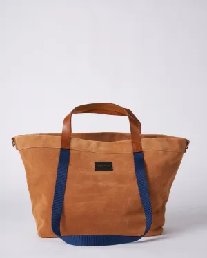 lil easy bag - caramel suede