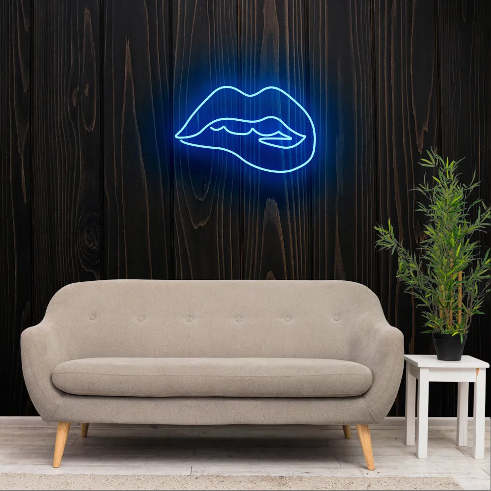 LIPS Neon Sign Light