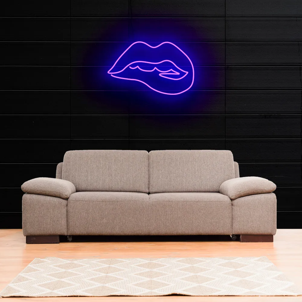 LIPS Neon Sign Light