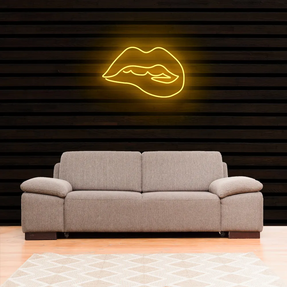 LIPS Neon Sign Light