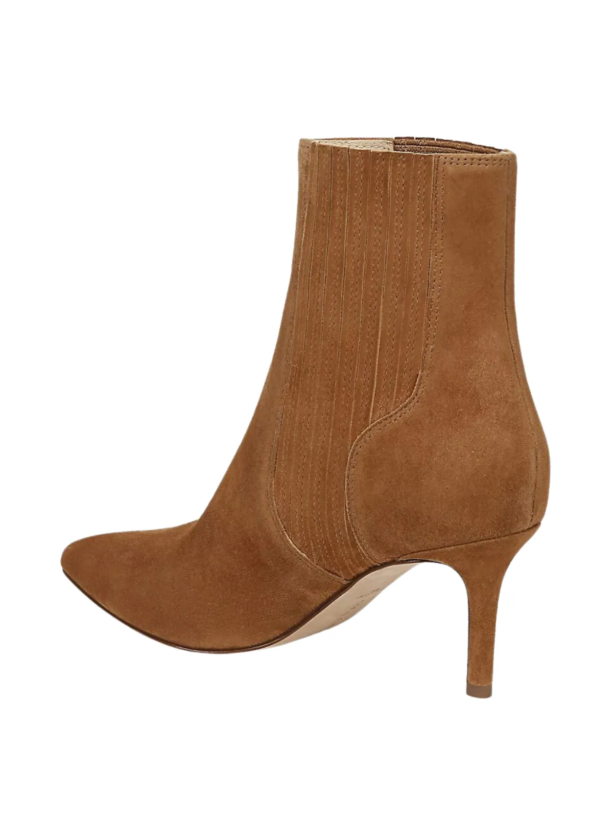Lisa Suede Stiletto Chelsea Booties