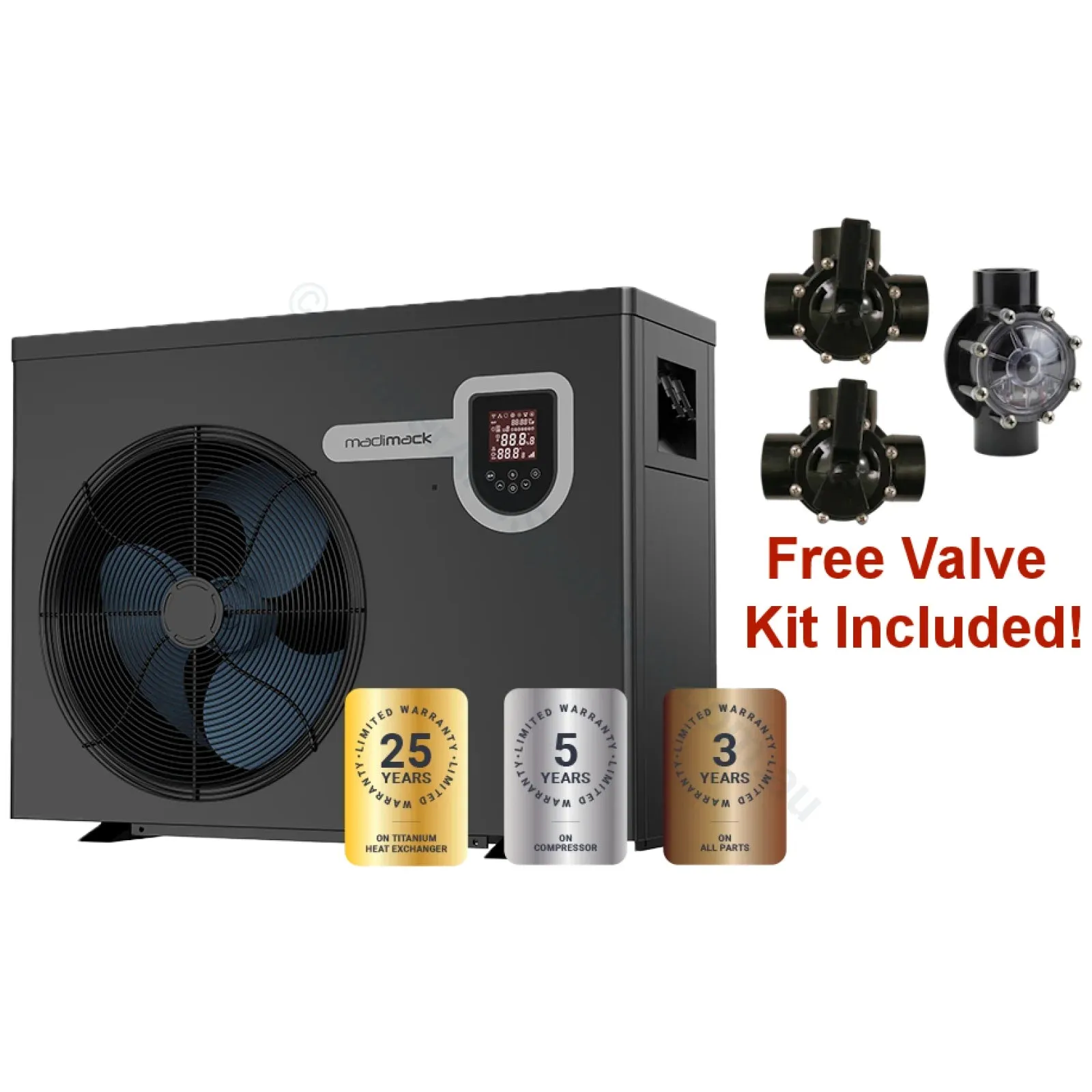 Madimack InverEco EcoPlus Pool Heat Pumps
