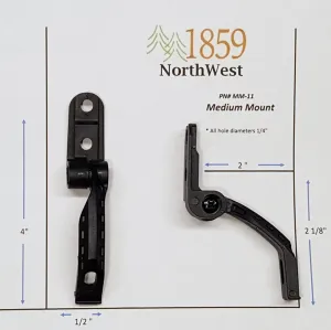 Medium Mount "MM-11", 2 pack, Free Shipping-USA