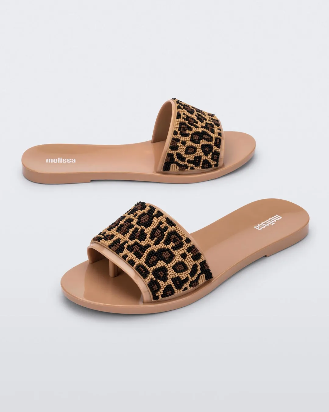 Melissa Savage Slide Beige/black