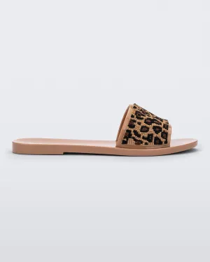 Melissa Savage Slide Beige/black