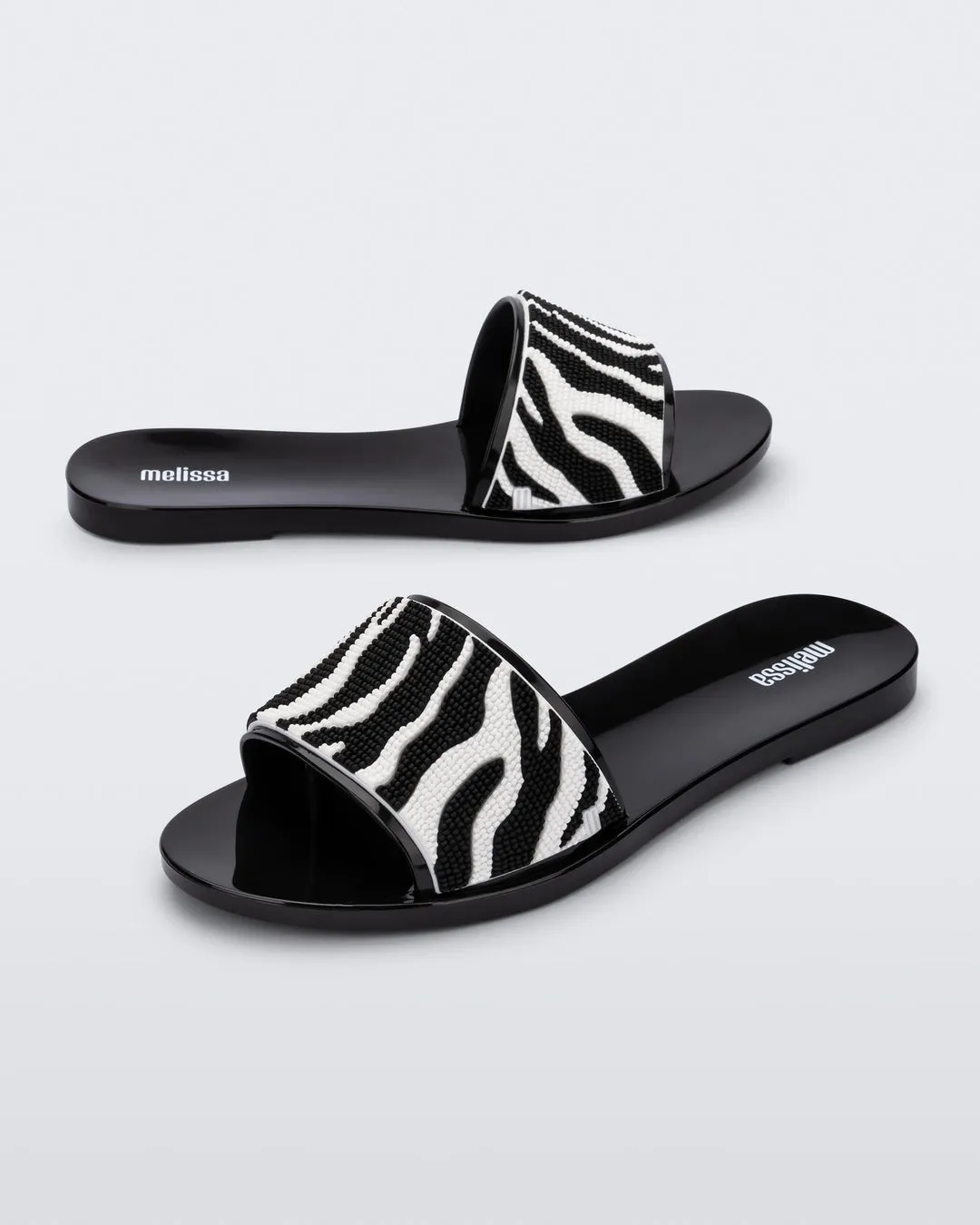 Melissa Savage Slide Black/white