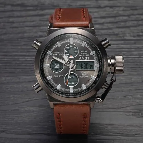 Men's Military Diver Style Watch